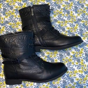 Torrid Leather Boots wide calf